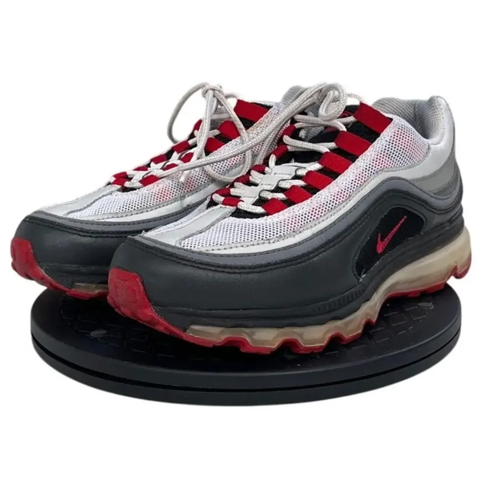Mens Nike Air Max 24-7 397252 001 Leather Running Athletic Sneaker Size 5.5Y